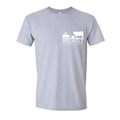 Breault Family Farm Adult T-Shirt Pocket Logo