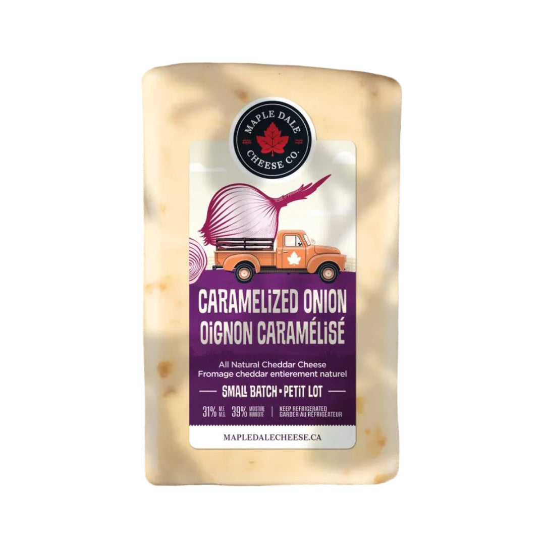 Packaged cheese with a colorful label on a wooden surface