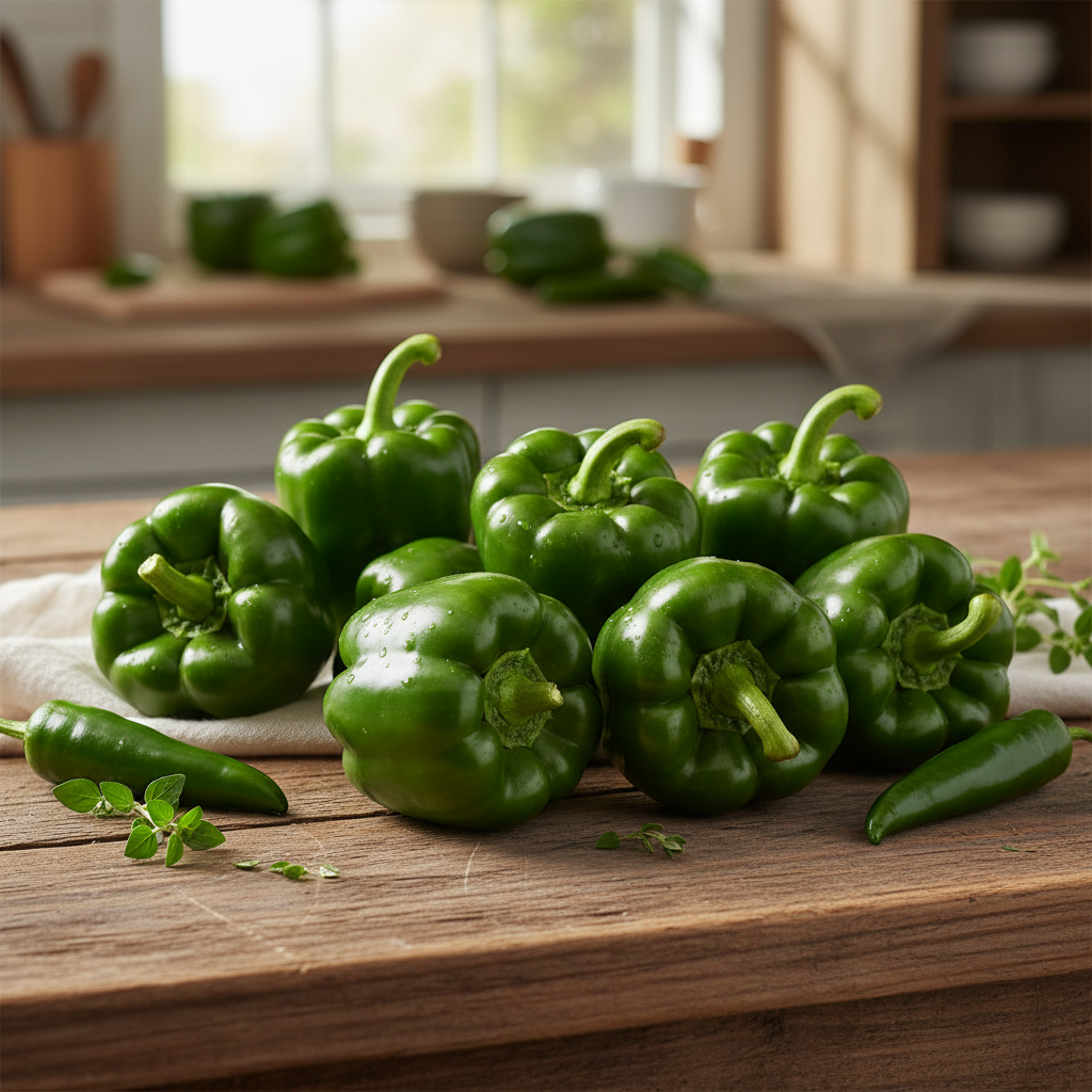 Green Peppers - AVAILABLE AS OF THURSDAY EVENING!