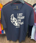 "I Just Freaking Love Cows/Chickens" Adult T-Shirt