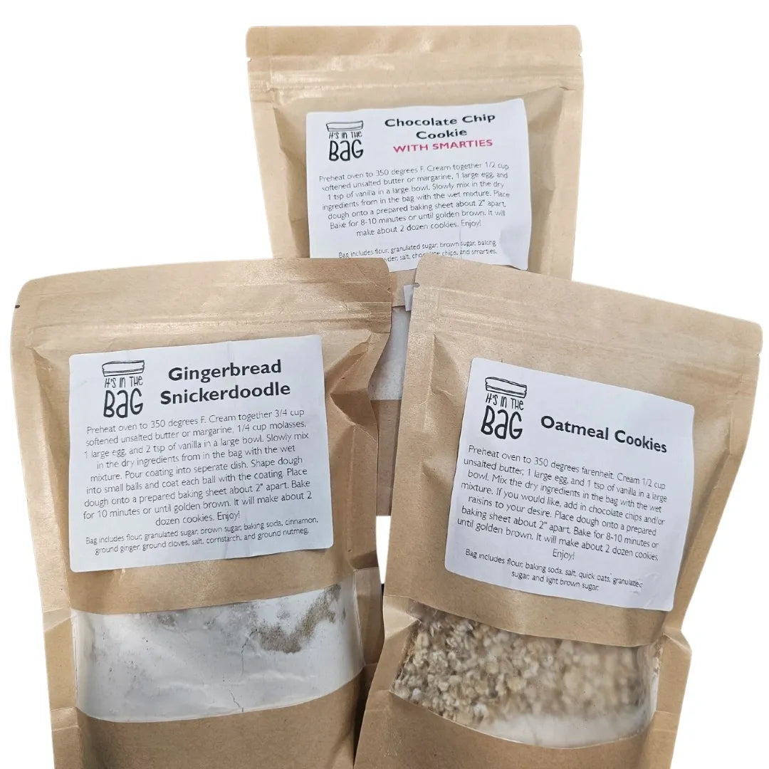 Cookie Mixes by "It's In The Bag"